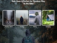 Regenpak navyblauw xxl - afbeelding 5 van  5