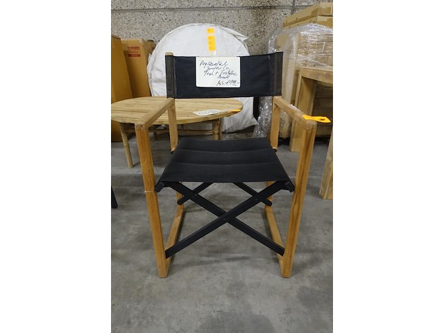 Regisseurstoel jardinico teak - afbeelding 1 van  3