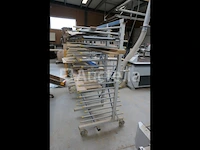 Rehnen droogrek op wielen - afbeelding 3 van  8