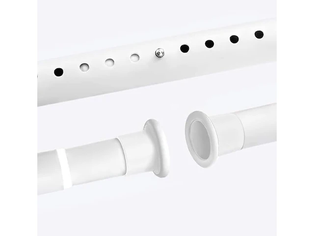 Rehon extra lange gordijnroede wit (110-360 cm) - afbeelding 1 van  4