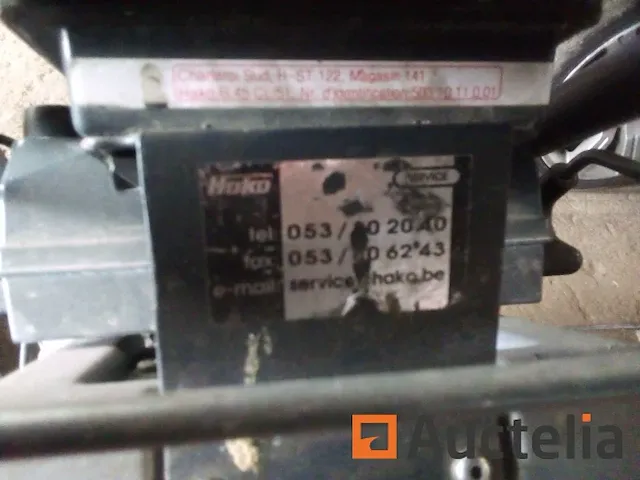 Reinigingsmachine hako 510/20 - afbeelding 1 van  7