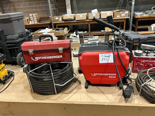 Reinigingsmachine rothenberger - afbeelding 1 van  9
