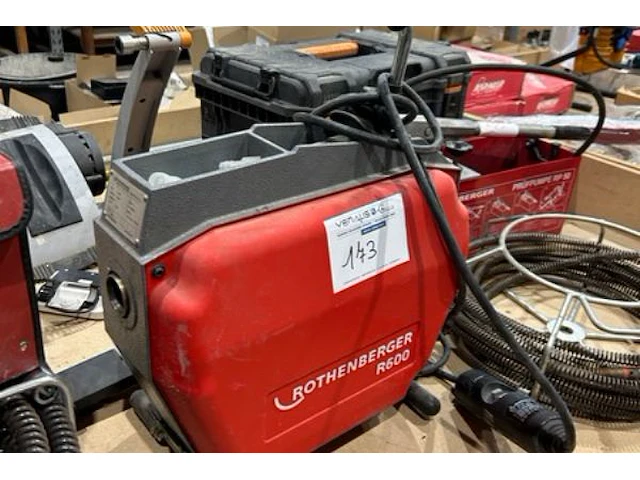 Reinigingsmachine rothenberger - afbeelding 2 van  9