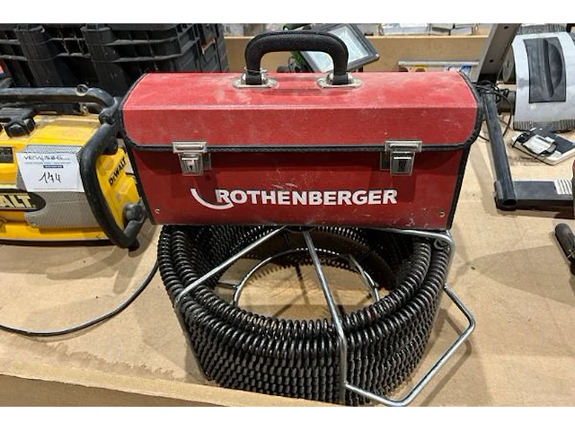 Reinigingsmachine rothenberger - afbeelding 7 van  9