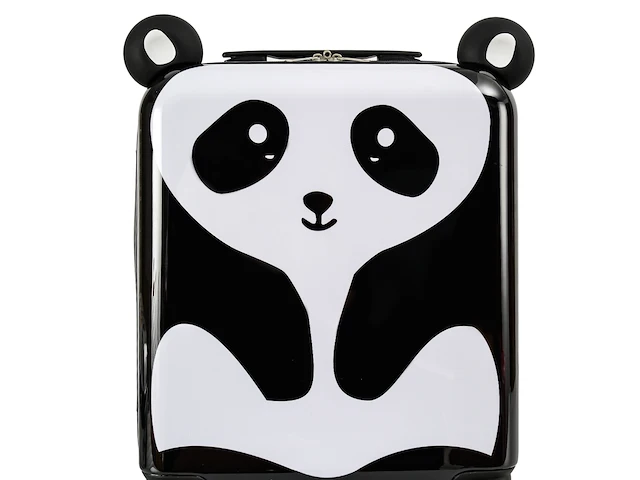 Reiskoffer - handbagage - kids - panda - afbeelding 7 van  8