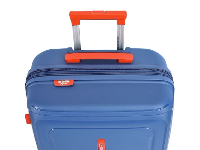 Reiskoffer - lee cooper - 67 x 43 x 26 cm. - dubbele rits - tsa - afbeelding 4 van  6