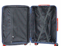 Reiskoffer - lee cooper - 67 x 43 x 26 cm. - dubbele rits - tsa - afbeelding 6 van  6