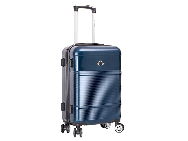Reiskoffer - lee cooper - handbagage - 55 x 37 x 21 cm. - cijferslot + tsa - 4 x dubbele zwenkwielen - 35l - afbeelding 1 van  6