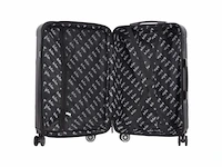 Reiskoffer - lee cooper - handbagage - 55 x 37 x 21 cm. - cijferslot + tsa - 4 x dubbele zwenkwielen - 35l - afbeelding 5 van  6