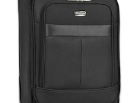 Reiskoffer - madisson - 52 x 37 x 19 cm.- 600d polyester - zwart - afbeelding 1 van  5