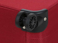 Reiskoffer - madisson - 78 x 47 x 29 cm. - rood - afbeelding 3 van  6