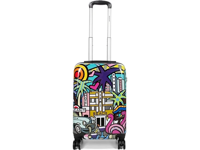 Reiskoffer - madisson - handbagage - 55 x 36 x 20 cm. - miami - afbeelding 3 van  5