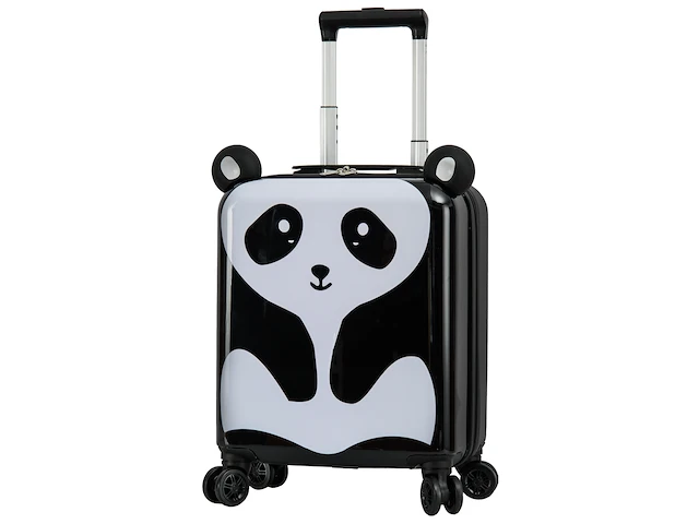 Reiskoffer kids - handbagage - panda-print - afbeelding 1 van  4