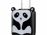 Reiskoffer kids - handbagage - panda-print - afbeelding 1 van  4