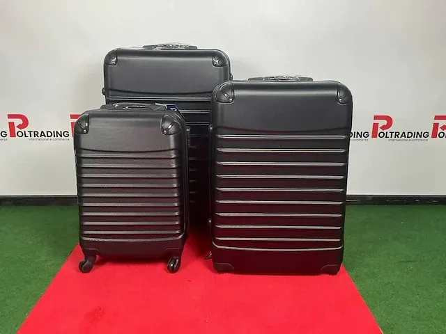 Reiskoffer set 20"- 26"- 28" zwart - afbeelding 1 van  1