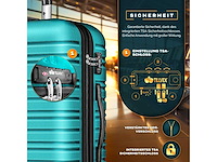 Reiskofferset - 4 stukken. - afbeelding 5 van  7