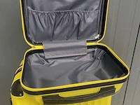 Reisset - reiskoffer + beautycase - ormi - geel - afbeelding 5 van  5