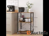 Rek keuken, roltafel, service roltafel - afbeelding 1 van  8