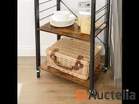 Rek keuken, roltafel, service roltafel - afbeelding 2 van  8