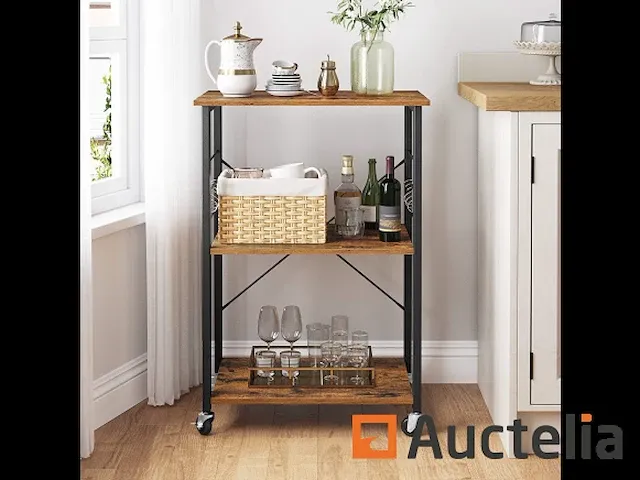 Rek keuken, roltafel, service roltafel - afbeelding 6 van  8