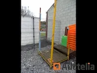 Rek met 4 afneembare staven - afbeelding 3 van  3
