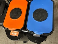 Rek met zakhouder en 2 vuilnisbakken - afbeelding 3 van  3