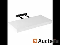 Rek volato muurschildering, opgehangen, 50 cm wit - afbeelding 1 van  1