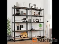 Rek zware metaal belasting, 180 x 90 x 40 cm