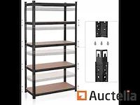 Rek zware metaal belasting, 180 x 90 x 40 cm - afbeelding 7 van  8