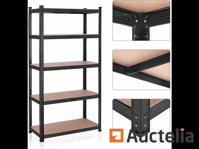Rek zware metaal belasting, 180 x 90 x 40 cm - afbeelding 3 van  8