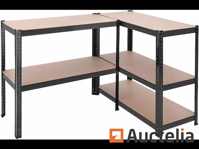 Rek zware metaal belasting, 180 x 90 x 40 cm - afbeelding 4 van  8