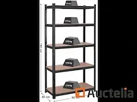 Rek zware metaal belasting, 180 x 90 x 40 cm - afbeelding 8 van  8