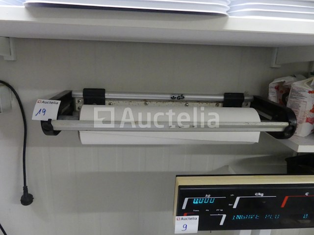 Rekfoliedispenser met verwarmingsplaat - afbeelding 7 van  9