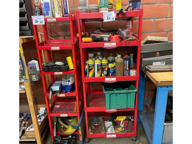 Rekjes met inhoud - afbeelding 1 van  4
