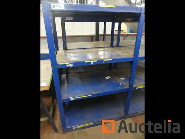 Rekken, werktafel, kledingkast 2 deuren - afbeelding 11 van  23