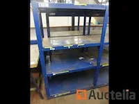 Rekken, werktafel, kledingkast 2 deuren - afbeelding 11 van  23