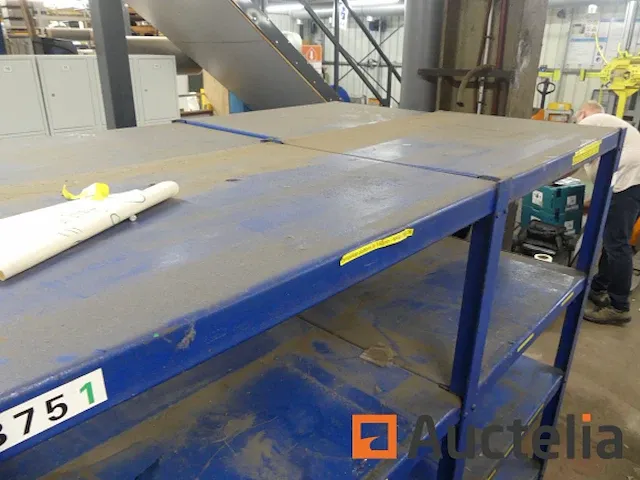 Rekken, werktafel, kledingkast 2 deuren - afbeelding 1 van  23