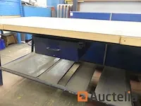Rekken, werktafel, kledingkast 2 deuren - afbeelding 16 van  23