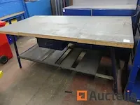 Rekken, werktafel, kledingkast 2 deuren - afbeelding 18 van  23
