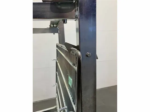 Rekkenwagen lengte 650mm diepte 730mm hoogte 1730mm occasie - afbeelding 1 van  4