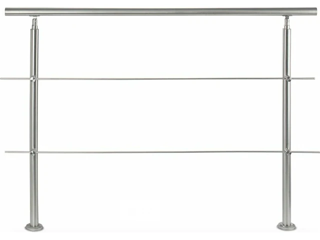 Relaxdays balustrade set rvs - afbeelding 5 van  8