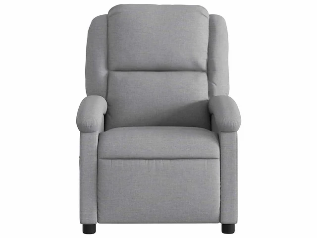 Relaxfauteuil - lichtgrijze stof - afbeelding 4 van  9