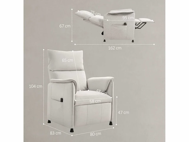 Relaxfauteuil met stille motor - afbeelding 9 van  14