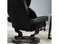 Relaxfauteuil met voetensteun, relaxfauteuil, draaibaar, tot 160 kg - afbeelding 11 van  12