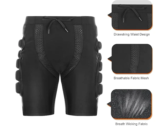 Relaxyee beschermende gevoerde shorts (large) - afbeelding 2 van  5