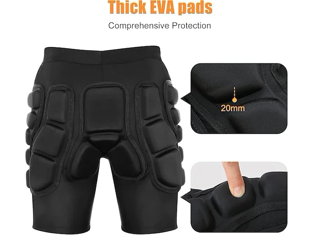 Relaxyee beschermende gevoerde shorts (large) - afbeelding 4 van  5