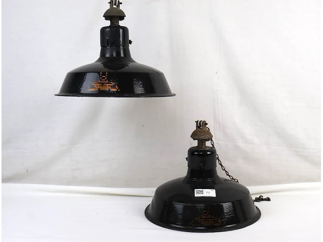 Reluma industriele hanglamp (x2) - afbeelding 1 van  5
