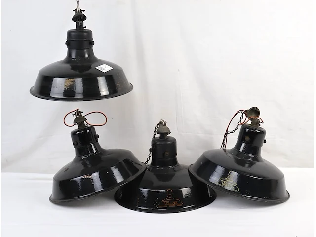 Reluma industriele hanglamp (x4) - afbeelding 1 van  4