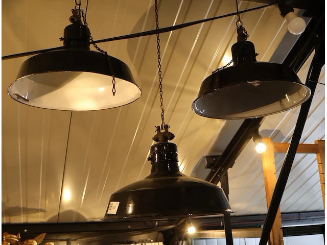 Reluma industriele hanglamp (x4) - afbeelding 1 van  4