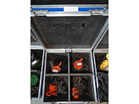 Rema - 4 x hand chain hoist 9m chain / 500kg + flightcase - afbeelding 1 van  2